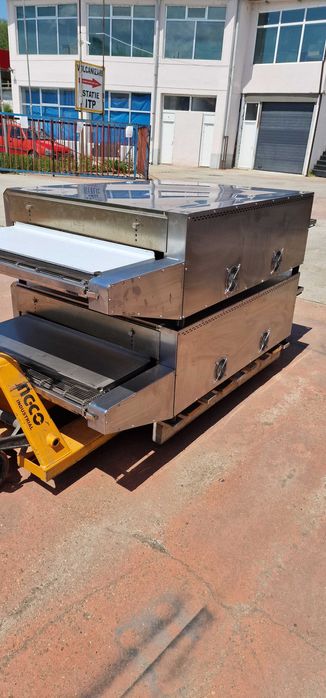 Cuptor profesional banda pizza/covrigi 380V SH 1.8mx85cm