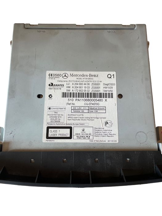 Unitate Navigatie Mmi Mercedes-Benz C-Class W204 2007 - 2014 A 204 900