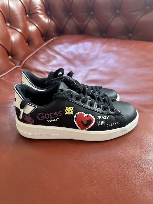 Adidas Guess, purtati o data, aproape noi, piele, 37.
