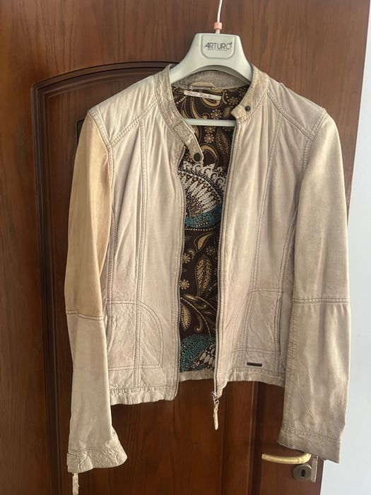 Кожено дамско яке