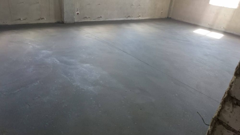 Стяжка пола Качество Ровность Прочность