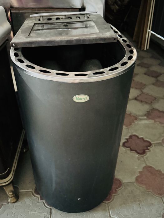 Печь на дровах для бани