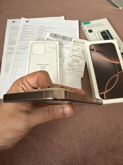 iPhone 16 Pro Max 512 Gold като нов