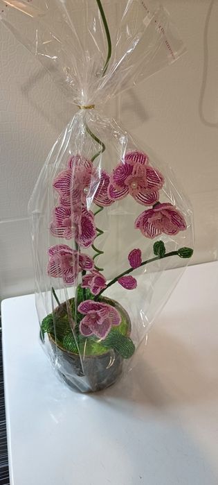 Орхидея из бисера