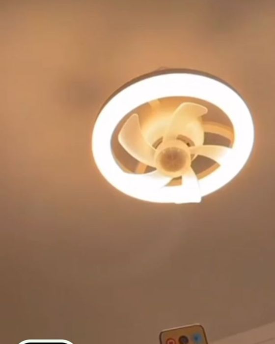 Yotoqxona kabinet vannaxona yoki hojatxona uchun svetodiodli vaentilya