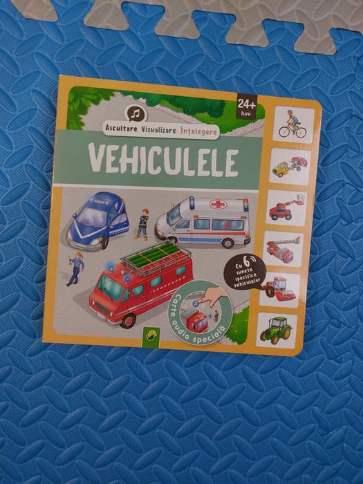 Carte cu sunete  Vehicule
