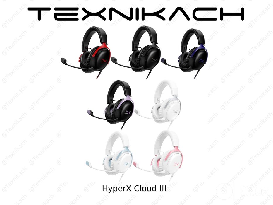 HyperX Cloud III • Yetkazib berish • Tekshirib to‘lash