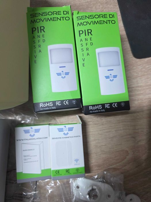 Alarmă wireless WiFi pentru casă, Antiefracție wireless, Tuya, 4G