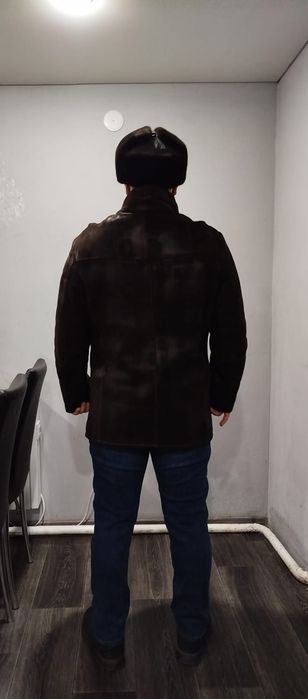 Дублёнка и норковая шапка