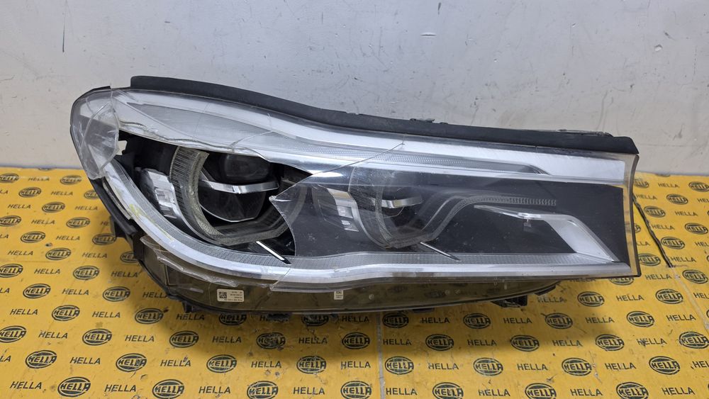 Far full led adaptiv dreapta BMW 7 G11 G12 facelift lci 7471328 avariat spart