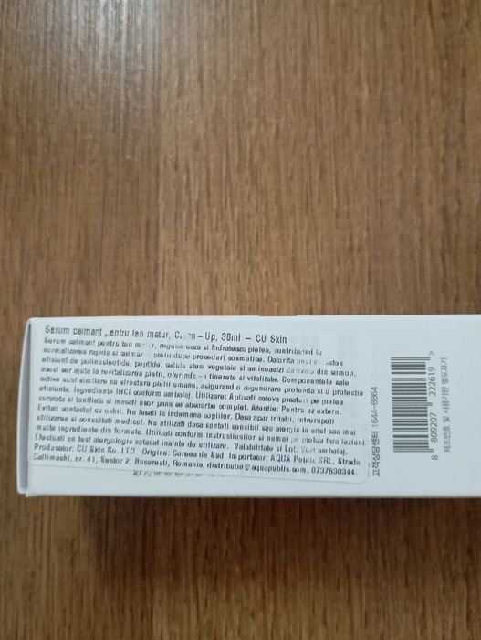 Serum calmant pentru ten sensibil Clean-Up, 30ml, CU Skin