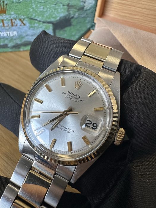 ceas Rolex DateJust 36mm aur/otel