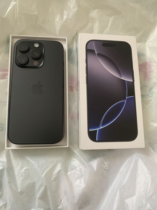 16 pro 256 - black titanium