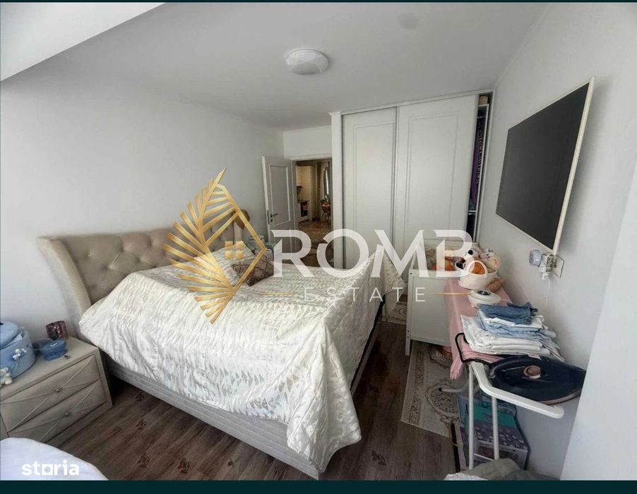 Apartament 3 camere,finisat partial mobilat etaj intermediar 1 din 3,z