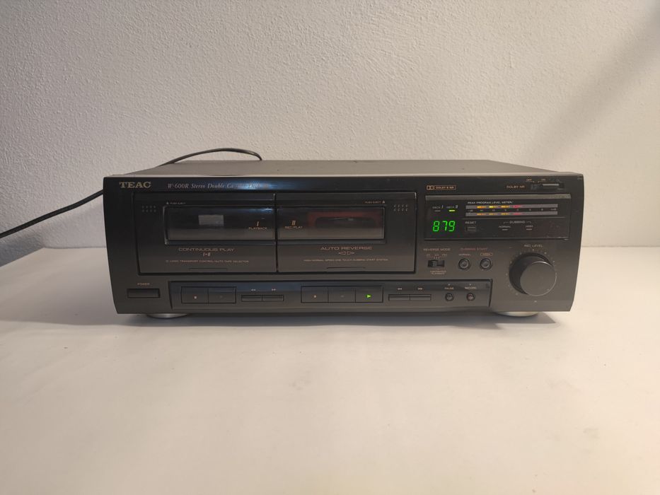 Deck Teac W 600R dublu auto reverse record