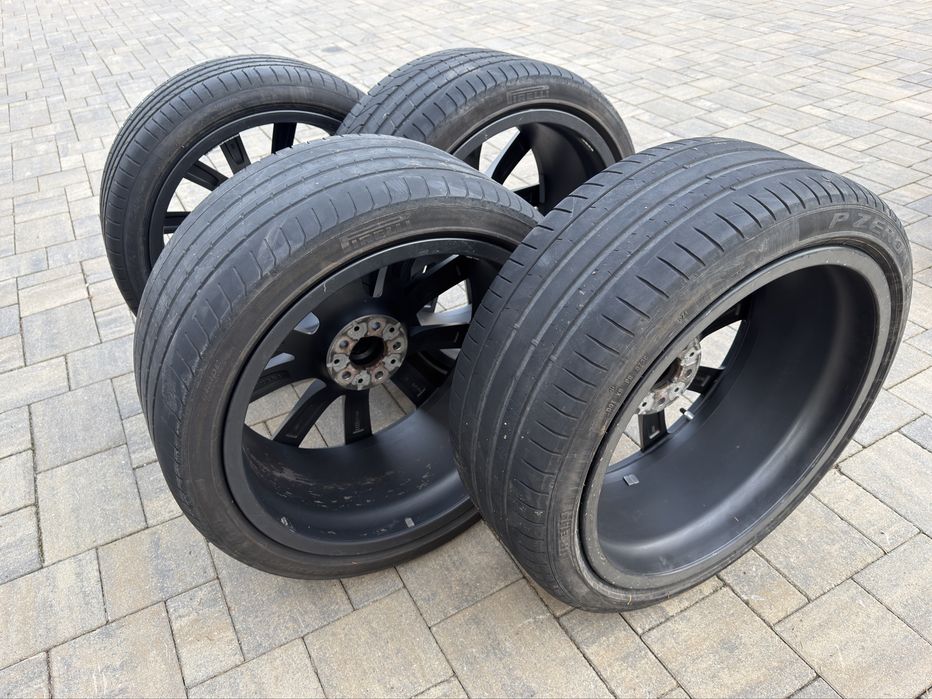 Jante originale BMW 742M R22 cu anvelope – X5 G05 / X6 G06
