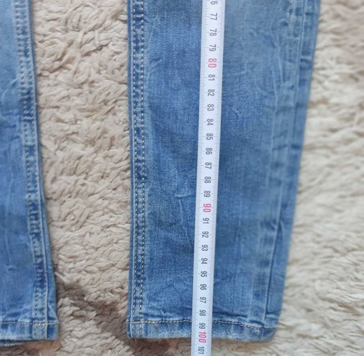 Оригинални дънки с ниска талия philipp plein xs-s