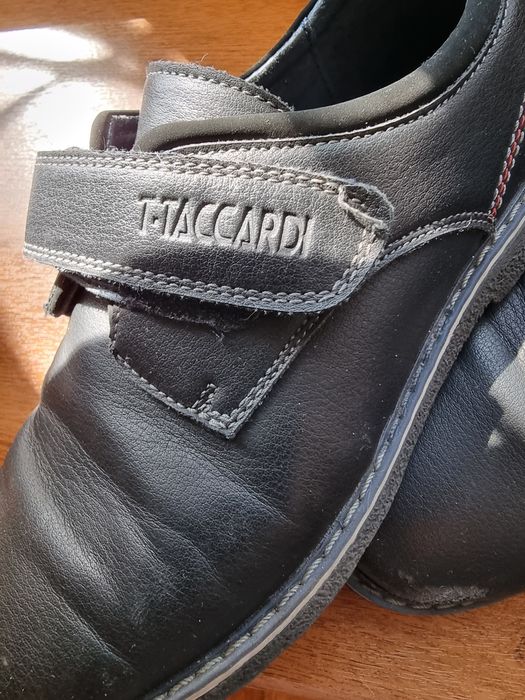 Туфли школьные кожаные