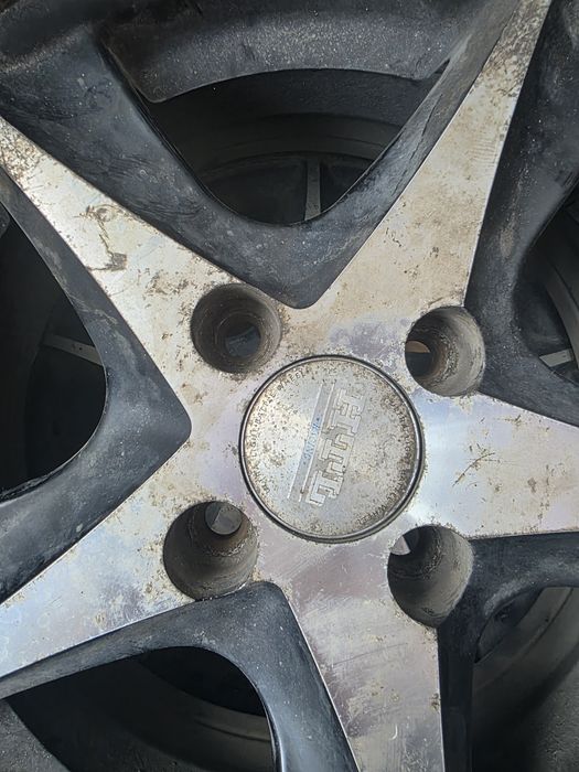 Диски титановые с резиной