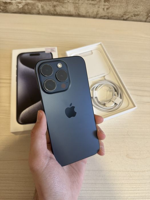Iphone 15 PRO BLUE TITANIUM 256gb