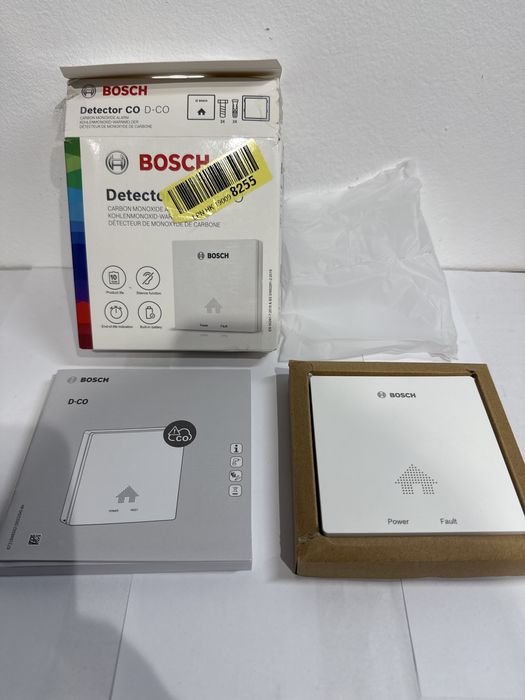 Detector CO Bosch D-CO Dispozitiv alarmă monoxid carbon ușor instalat