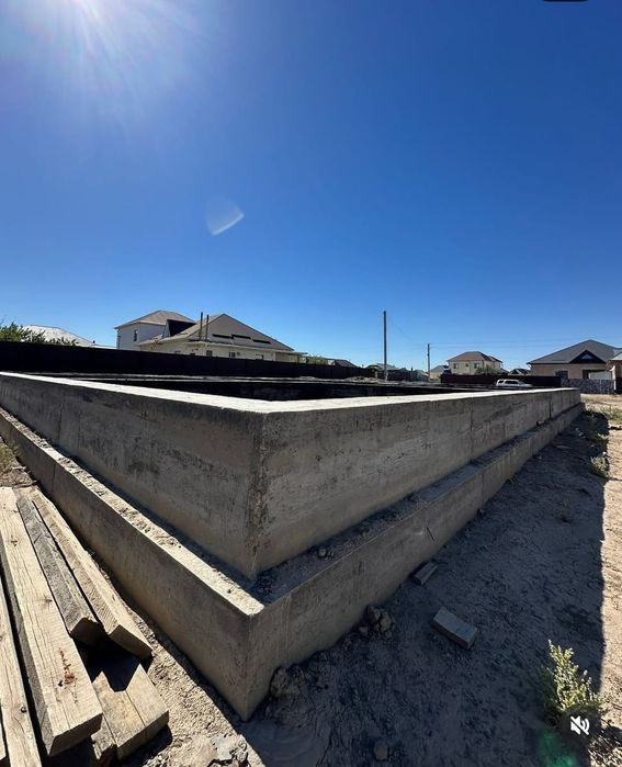 Жер + фундамент сатылады