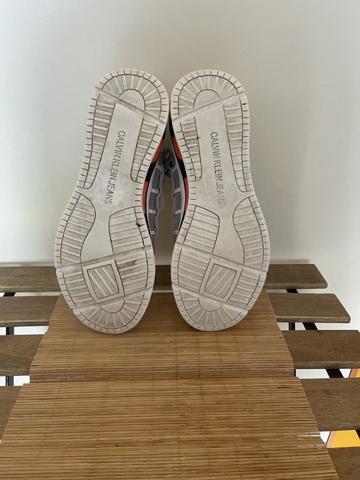 Sneakers Calvin Klein | 43-44 | Gri-Portocaliu