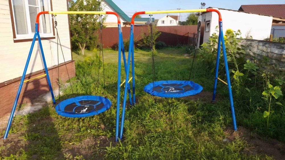 Качели детский стойка в комплекте
