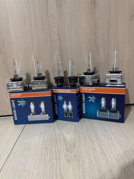 Becuri xenon auto D1S D2S D3S D5S 35W 6000K