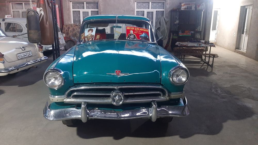 Газ м21 волга первый серия звезда маршала редкие автомобиль.