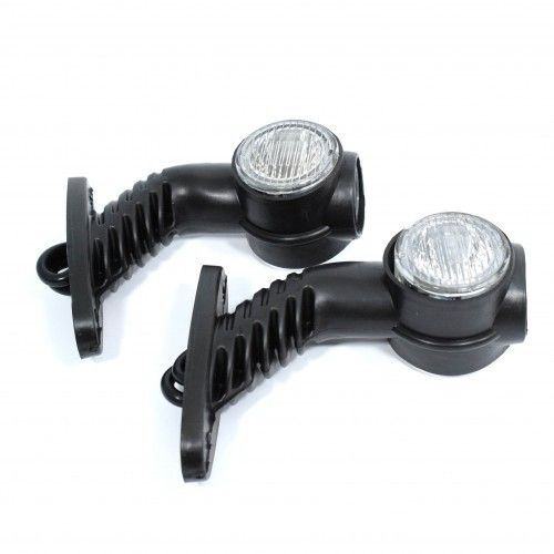 LED Диодни Рогчета Габарит 24V За Бус Камион Ремарке Платформа  Рогче