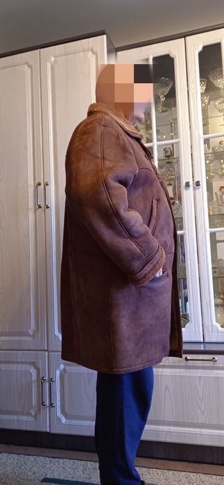 Дублёнка мужская зимняя