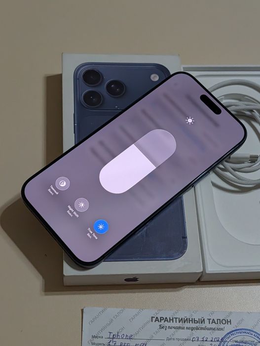 iPhone 17 Pro Max 256 gb ёмкость 100 цикл 42