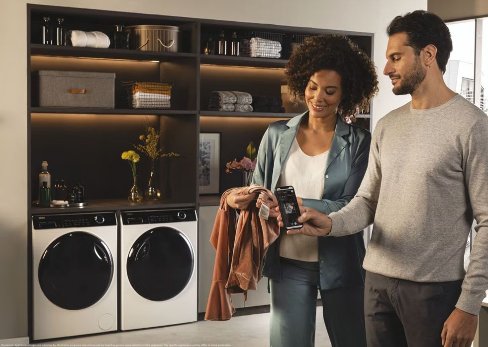 Нова инверторна Direct Drive слим пералня Haier 8 кг