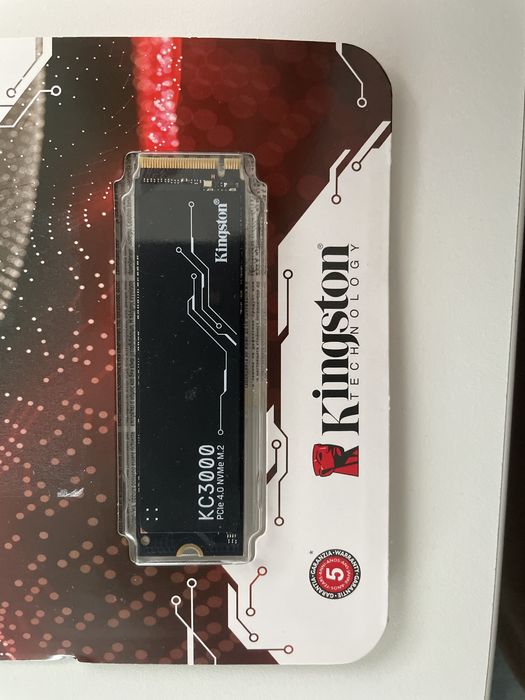 Ssd kingston kc3000 1tb gen 4 m2