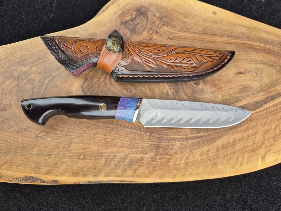 Ловен нож дамаска стомана LN423