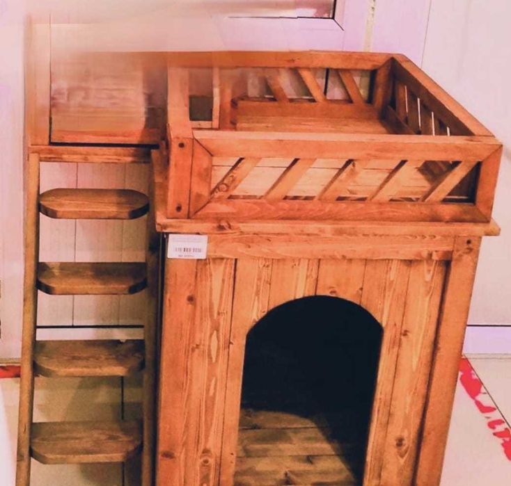 Домик для собак и кошек, будка деревянная, новая.