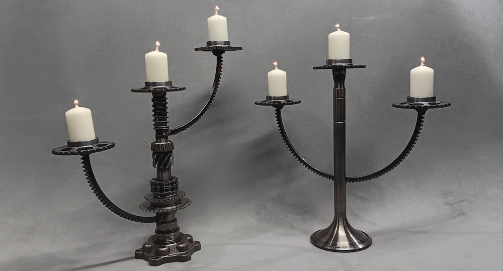 Нощна лампа от авточасти