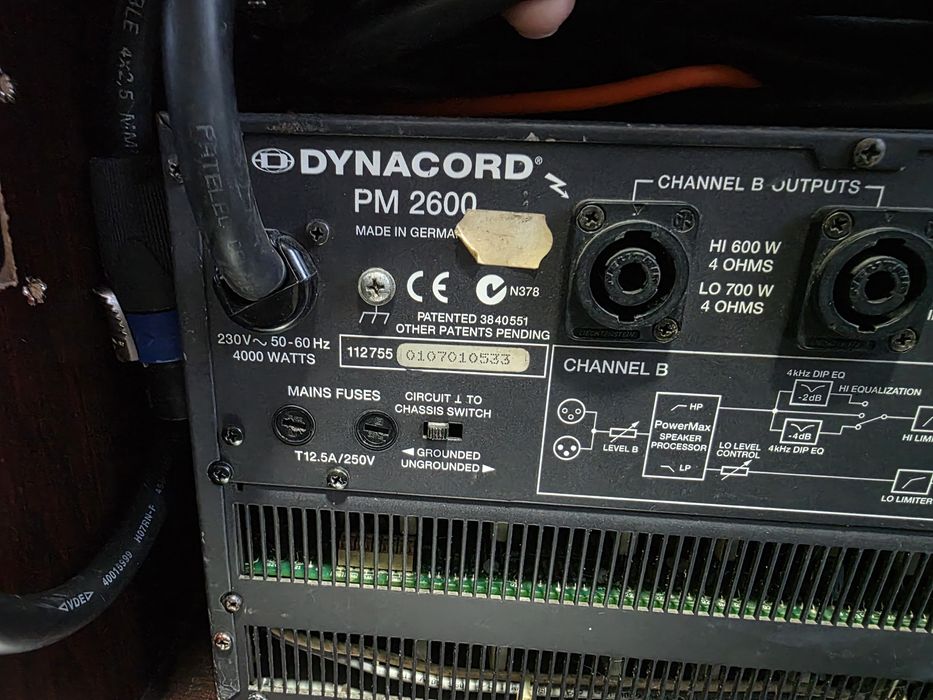 Putere dynacord PM2600 PowerMax