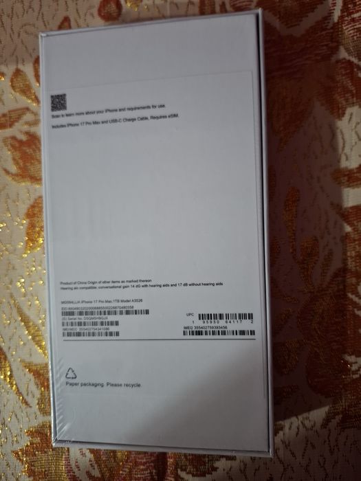 Срочно продам iPhone 17  Pro Max (копия) 
Телефон в отлично
