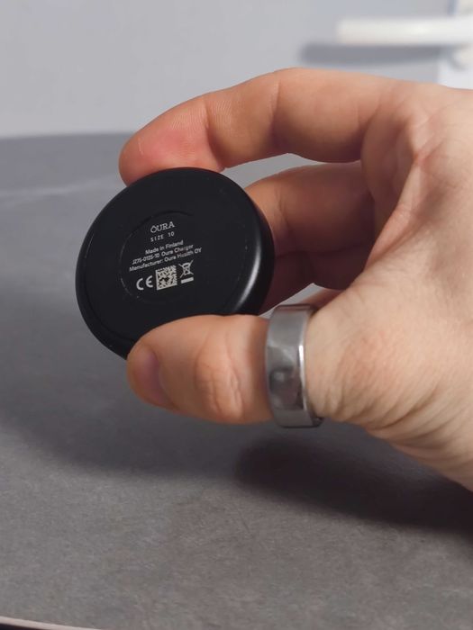 Oura ring gen 2 heritage silver us 10 - умное кольцо