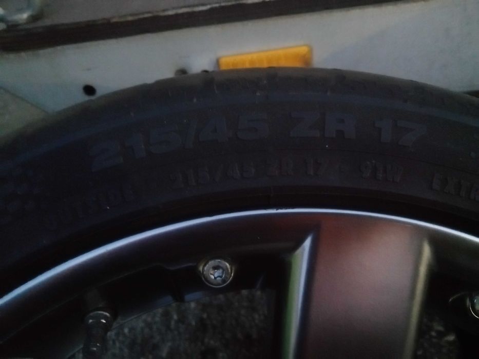 Оригинални лети джанти 17 "Aluett Germany 5x112 / 7.5J X 17 H2