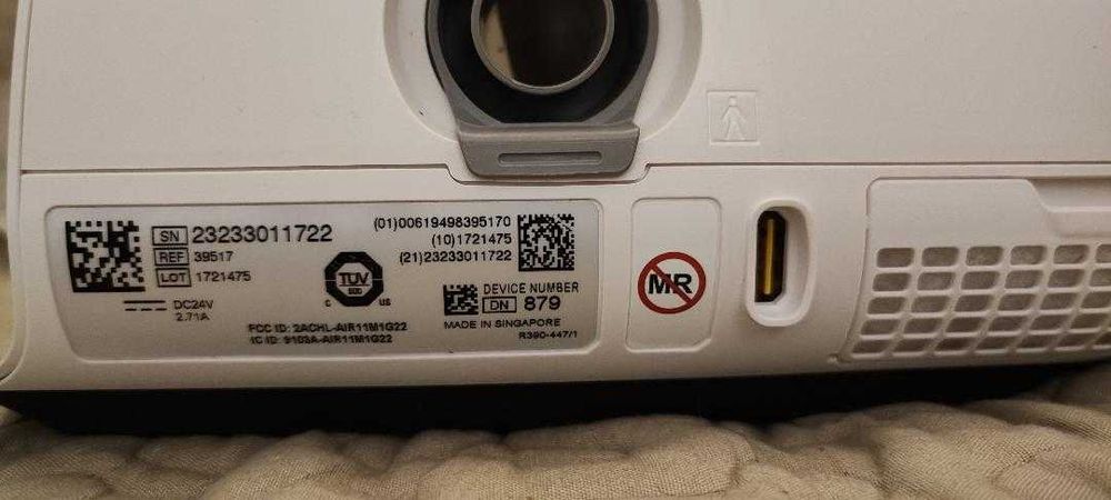 Cpap Resmed Airsense 11 AUTOSET (NOU) + Umidificator+furtun+Masca(NOI)