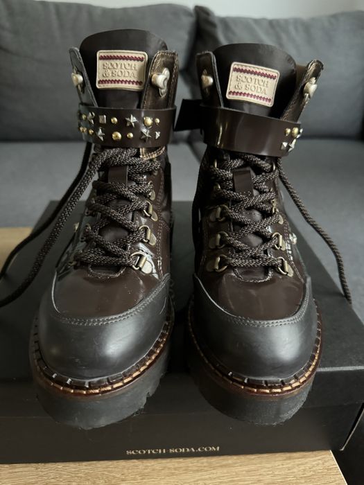 36 н-р Кафяви боти Scotch&Soda