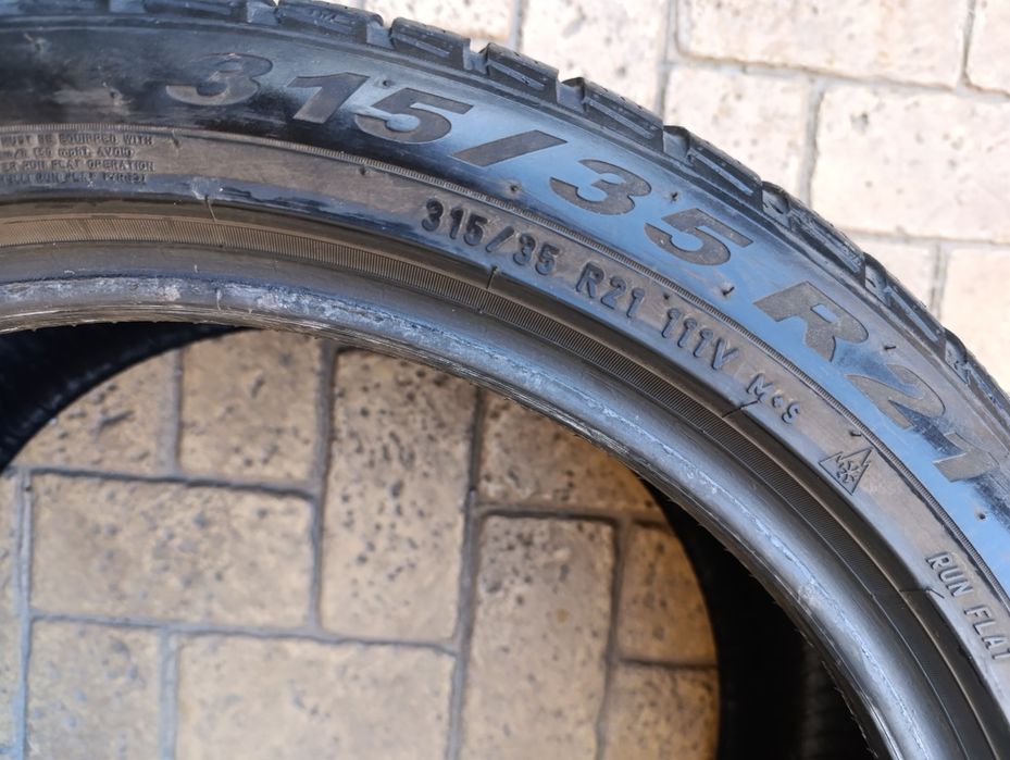Зимни гуми Pirelli 315/35/21 dot 3621