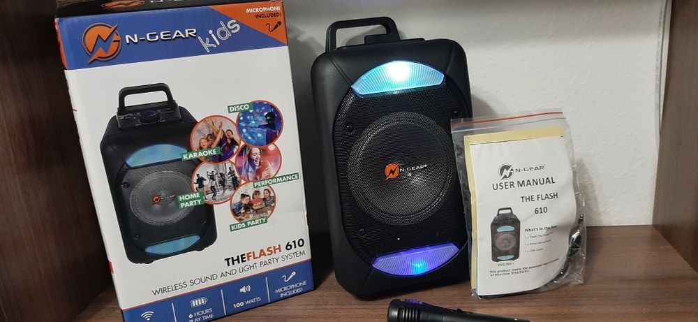 Портативна Караоке Bluetooth тонколона 100 w. гр. Суворово • OLX.bg