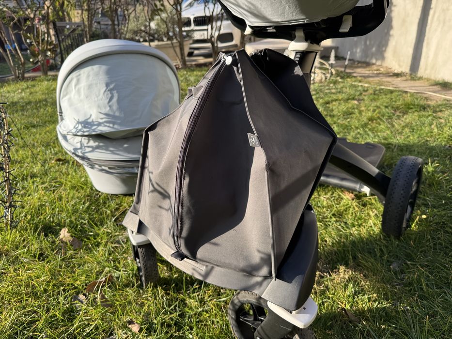 Stokke xplory v6 limited edition бебешка количка - Tranquil Blue