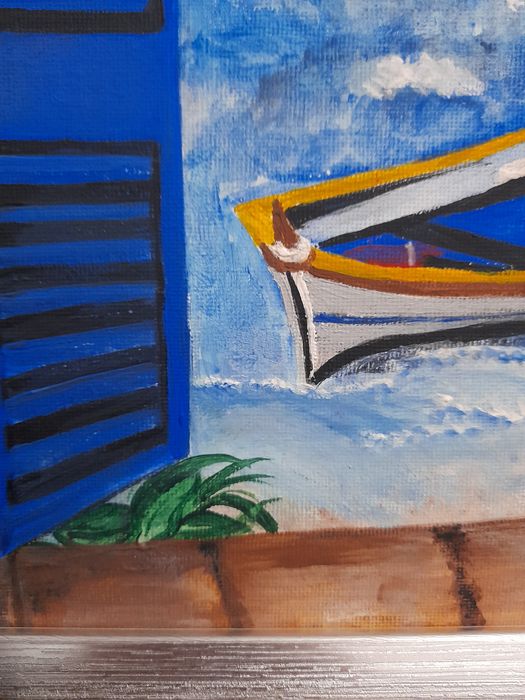 Картина с маслени бои върху платно