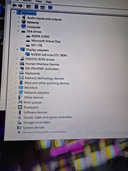 Laptop alienware m18 x r1