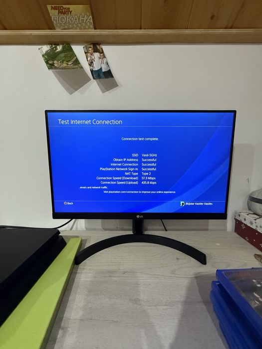 PS4 Slim 1tb с игри и аксесоари